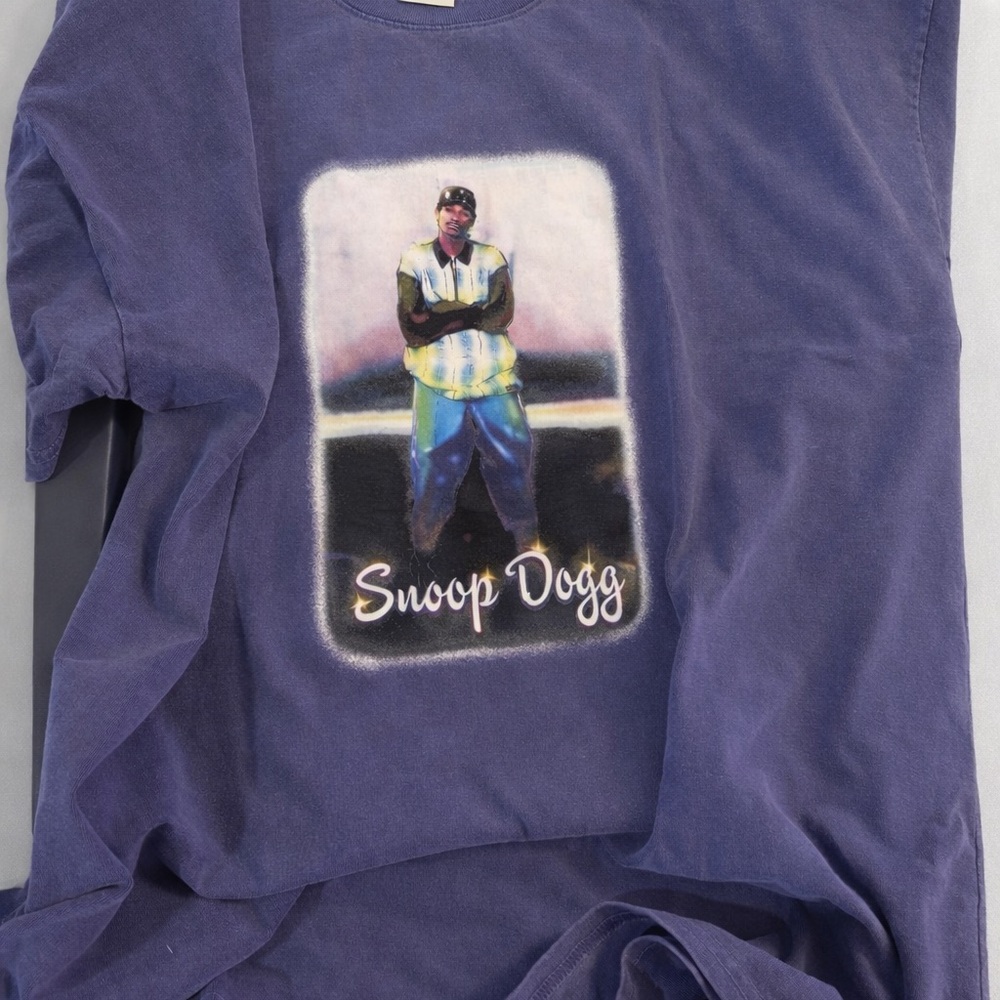 Snoop Dogg Graphic Tee - Blue